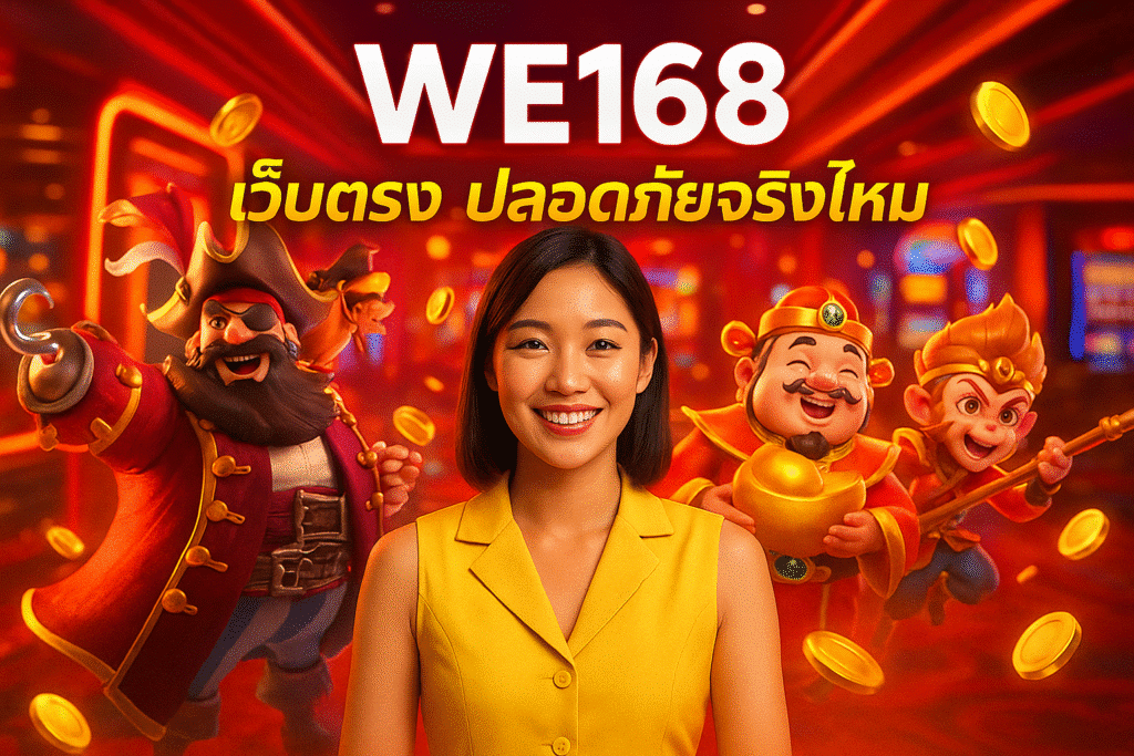 WE168 เว็บตรง ปลอดภัยจริงไหม