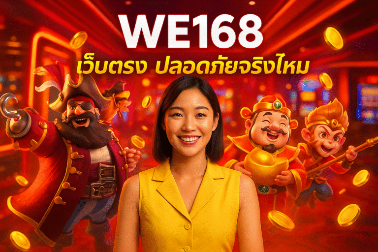 WE168 เว็บตรง ปลอดภัยจริงไหม